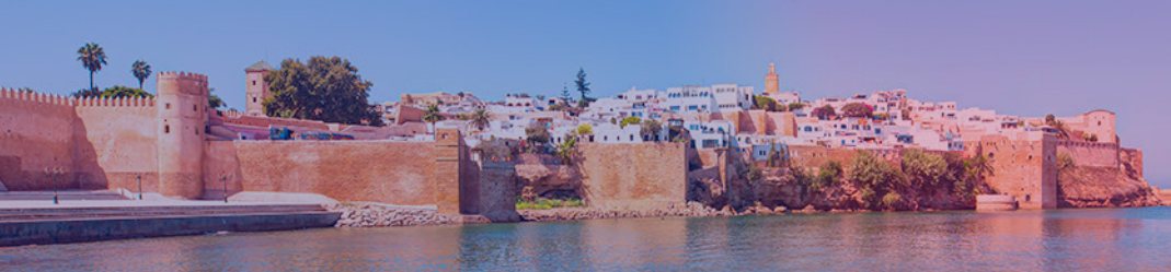 Vue de la kasbah des Oudayas à Rabat